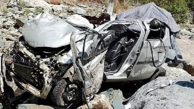 Uttarakhand Road Accident: Six Tourists From Shimla Killed After Alto Car Falls Into Deep Gorge in Dehradun (See Pic)